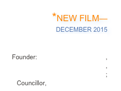 *NEW FILM—
DECEMBER 2015 
DR SCILLA ELWORTHY, Niwano Peace Prize laureate
Founder: Oxford Research Group, Peace Direct,
Rising Women Rising World; Councillor, World Future Council